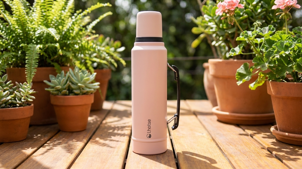 Termo Liquido Acero Inoxidable Classic - terraza
