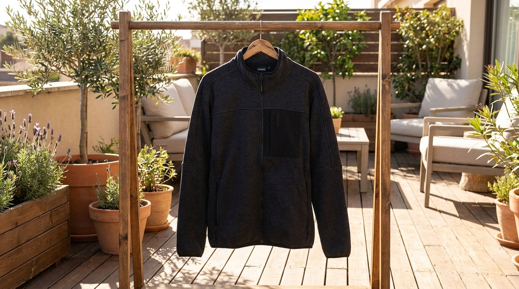 Polar Hombre Tejido Térmico Anti-peeli - terraza