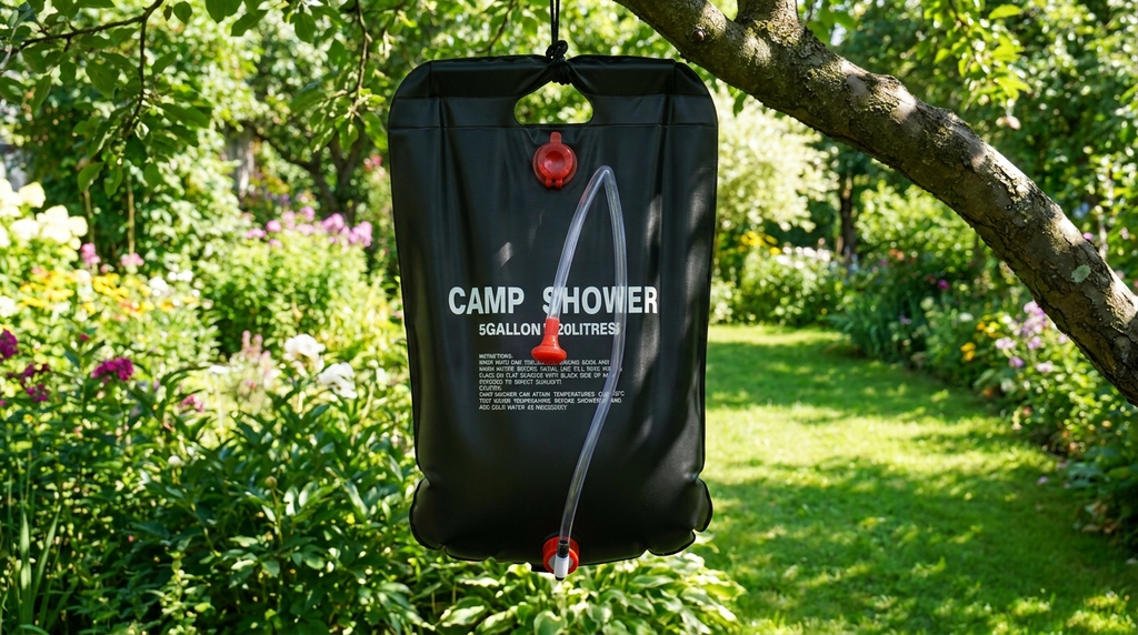 Ducha Solar Camping Pesca Lhotse 20 Li - jardin