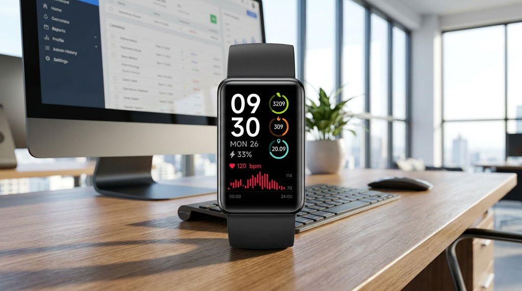 Banda Smartband Lhotse Flow 3 - oficina