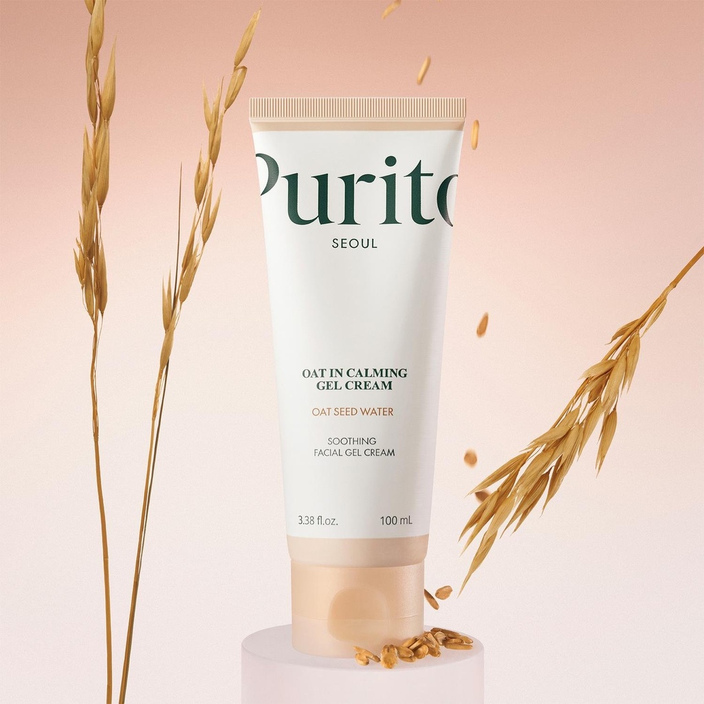 Crema Gel Facial Avena 100ml Purito Oat-In Calmante 6