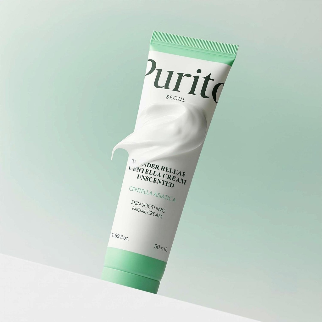 Crema Facial Centella 50ml Purito Wonder Releaf Sin Perfume 3