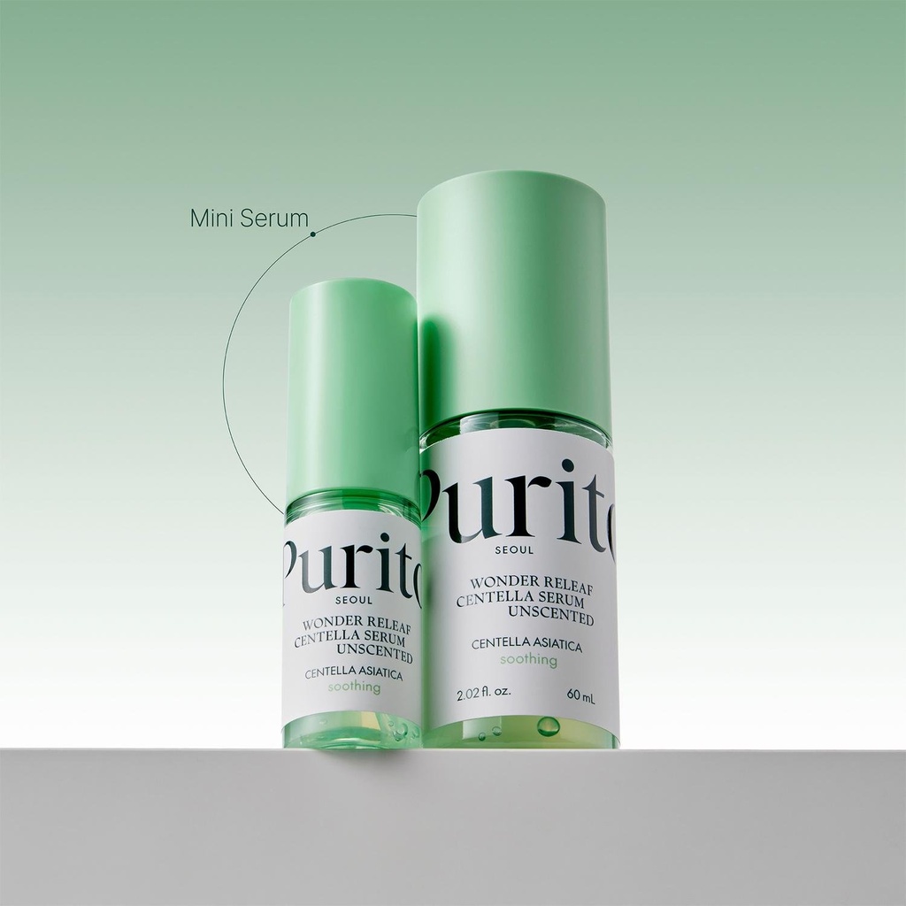Mini Kit Viaje Centella 60ml Purito Wonder Releaf Sin Perfum 4