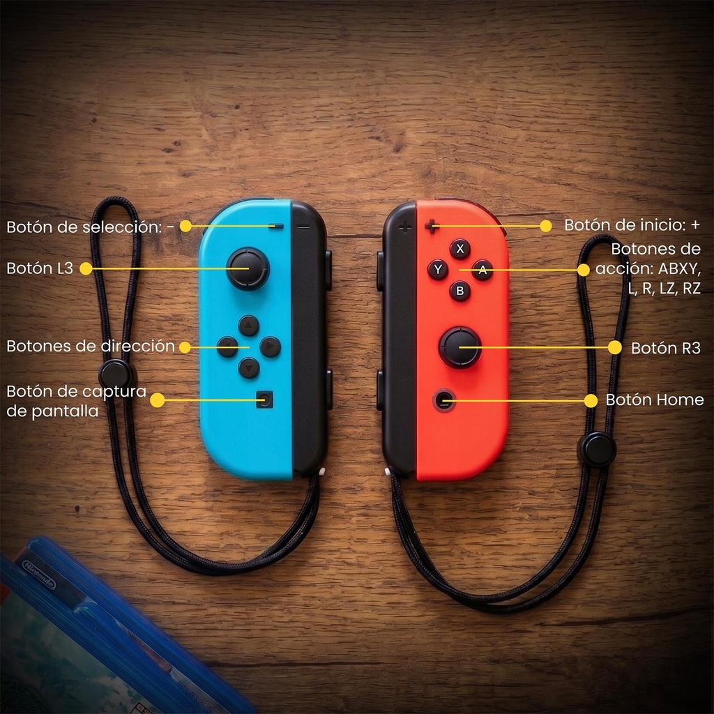Control Joystick Inalámbrico Compatible Switch Joy-Con LEVO 5