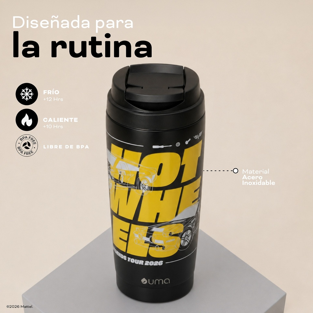 Mug Hot Wheels Legends 590 ml - detalle 4