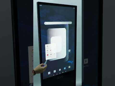 Pantalla táctil del tótem LEVO