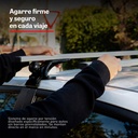 Instalación de las barras Xcross Xroad con agarre por tensión al marco del auto