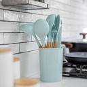 Batería Cocina Black Copper 7pzs + Set 12 Utensilios Calipso 3