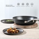 Batería Cocina Black Copper 7pzs + Set 12 Utensilios Calipso 4