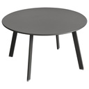 Mesa Terraza Redonda Metal Gráfito 70 X 40 cm Atmosphera (estudio)