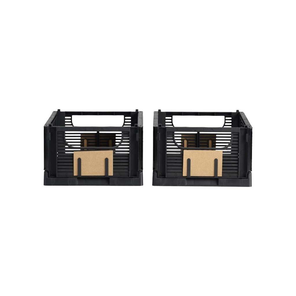 Set 2 Cajas De Almacenamiento Plegable 25 X 17 X10 cm DAY (estudio)