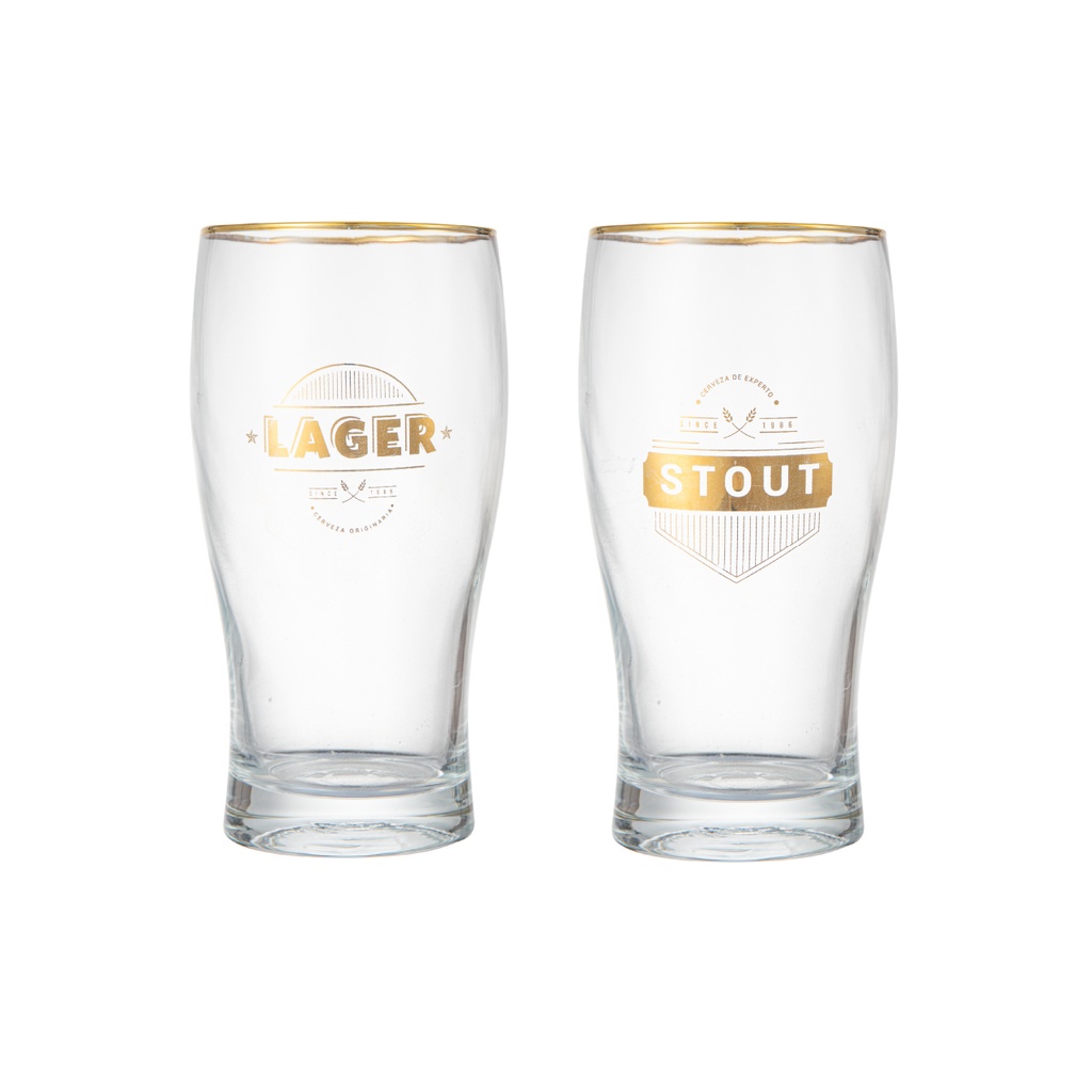 Set 2 Vasos Cerveceros Brando (estudio)