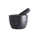 Mortero Marmol Negro 13 cm DAY (estudio)