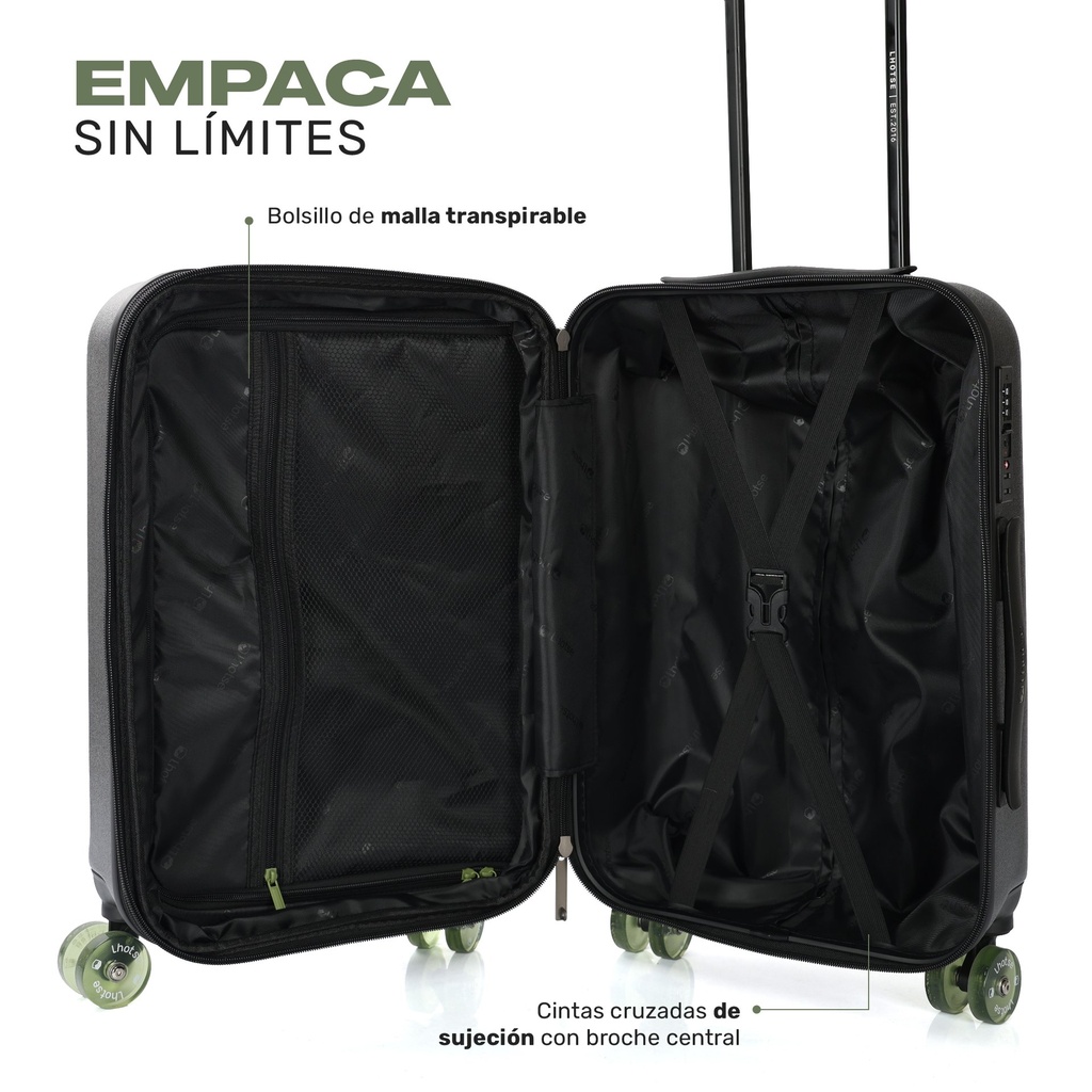 Maleta Cabina Viaje 10kg Expandible (S) 41L Frontier Lhotse 6
