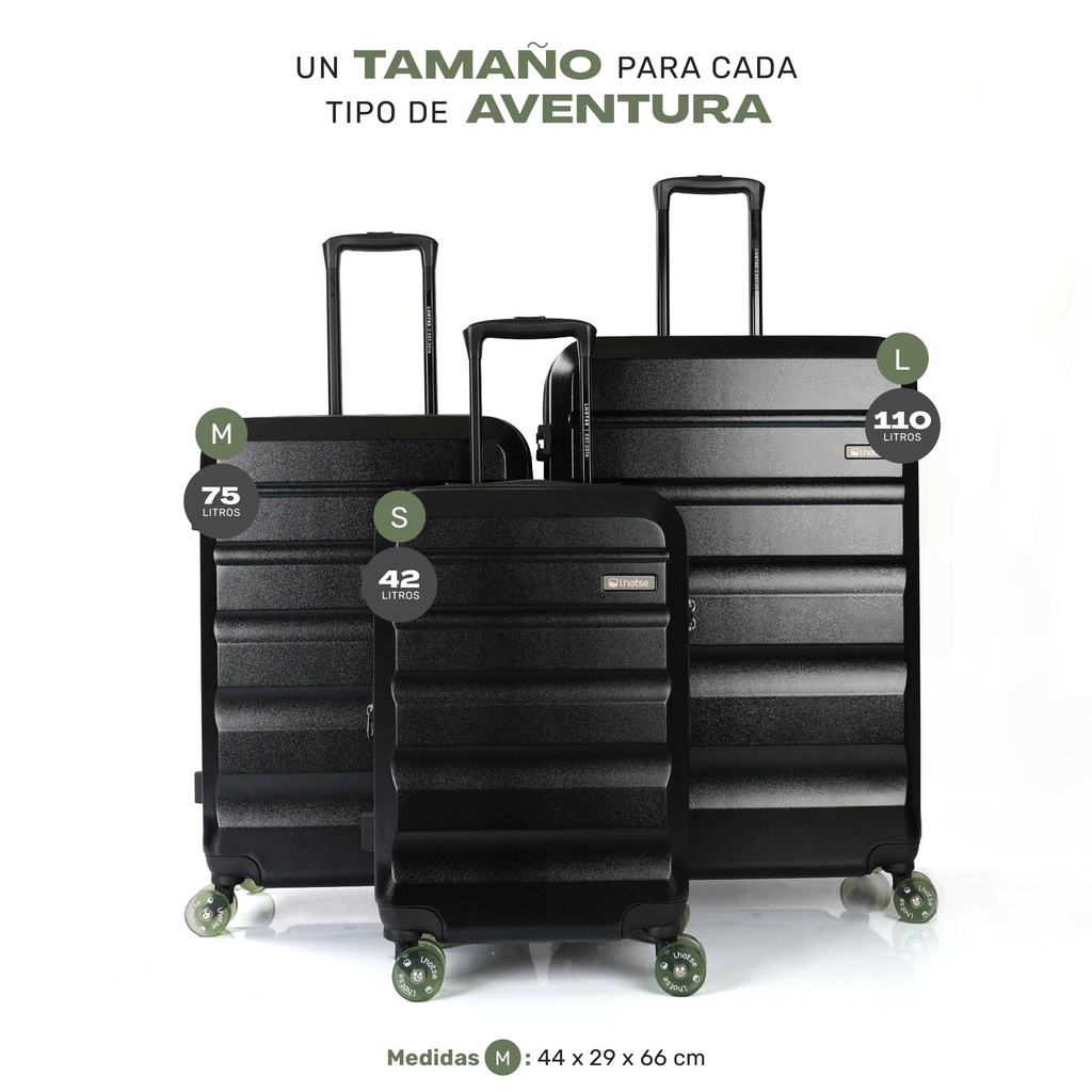 Maleta Mediana Viaje 18kg Expandible (M) 75L Frontier Lhotse 8