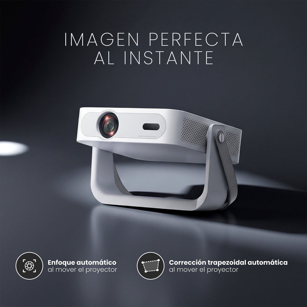 Proyector Portátil Smart Novus 17000lm WiFi BT Android LEVO 5