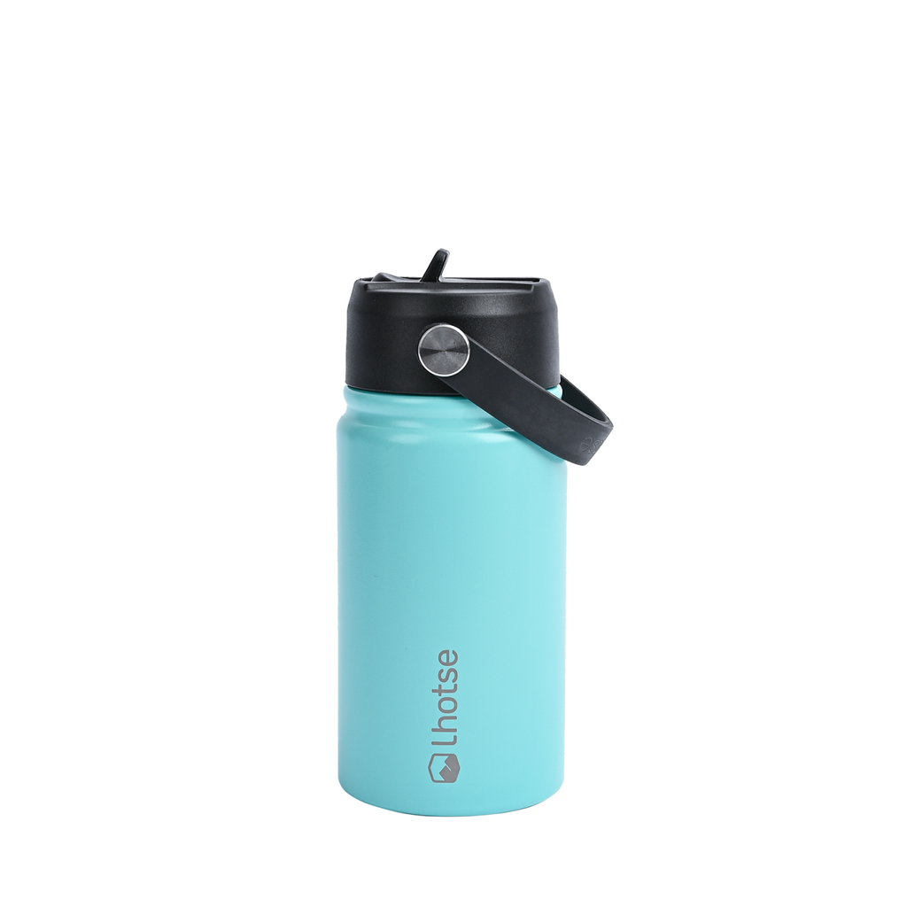 Botella Térmica Niño Insulada Lhotse Hydro 360ml Celeste (estudio)