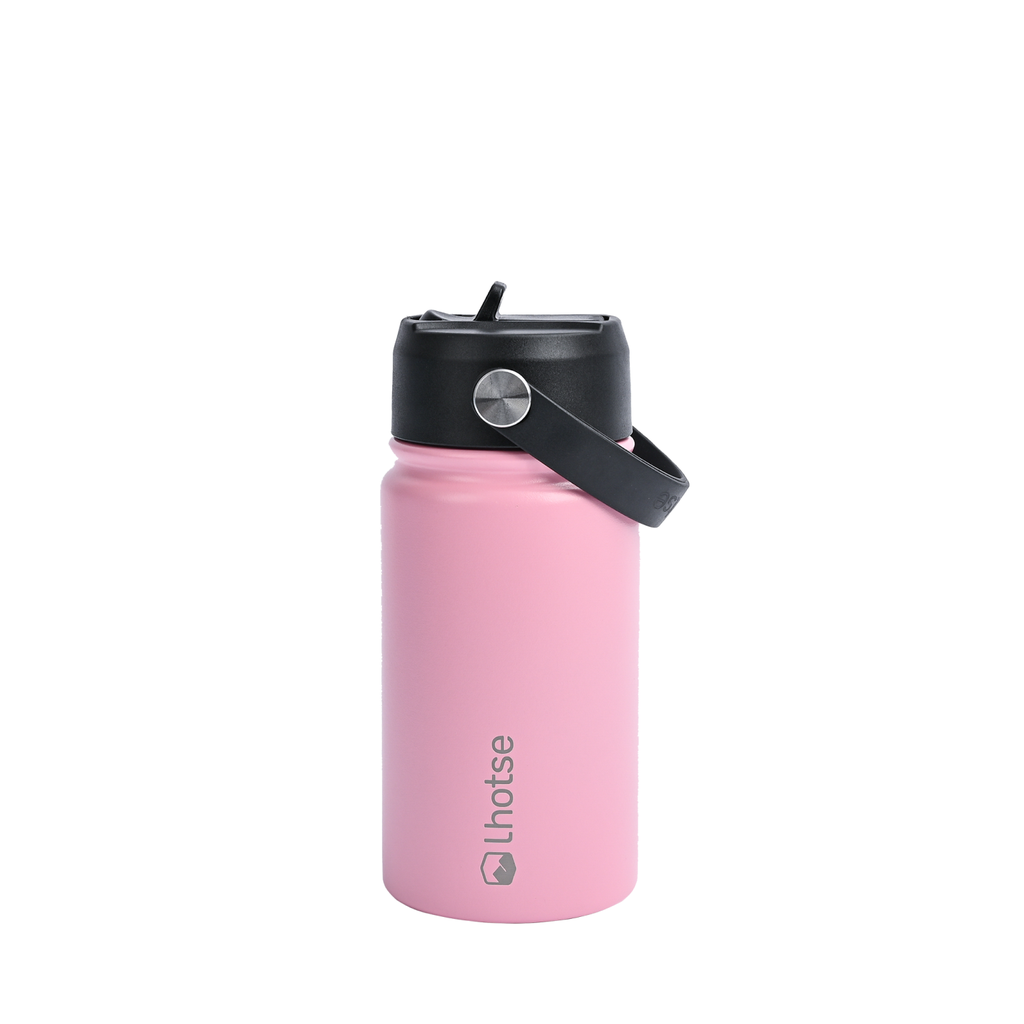 Botella Térmica Niño Insulada Lhotse Hydro 360ml Rosado (estudio)
