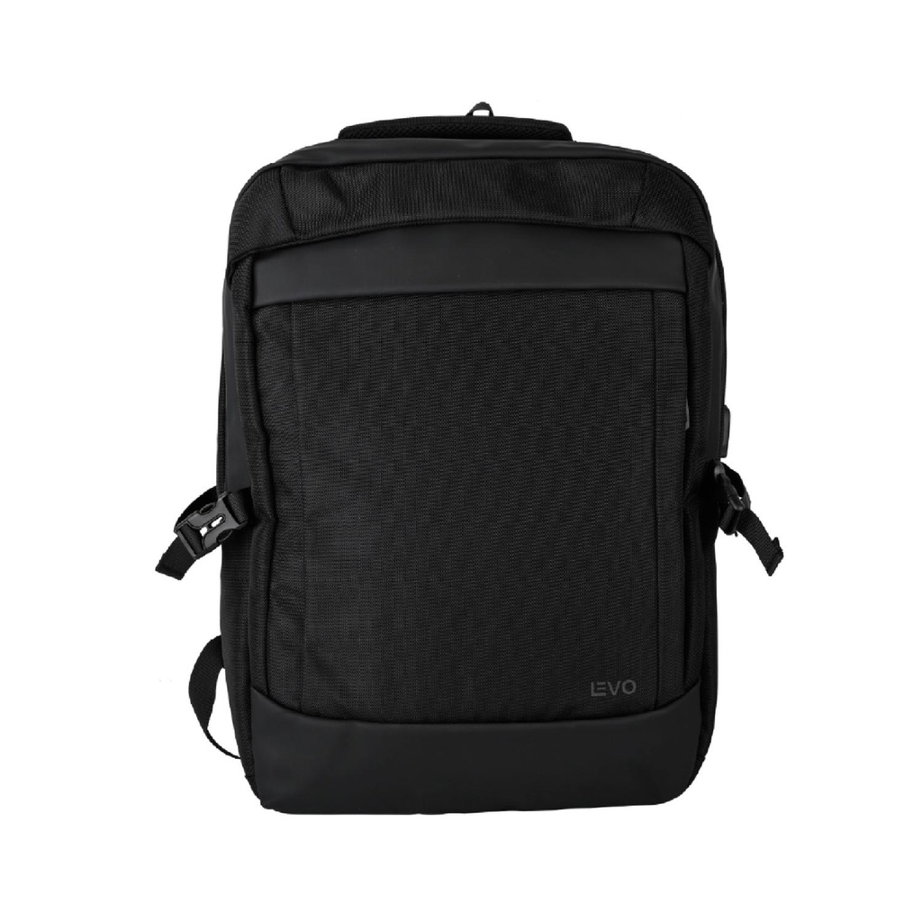 Mochila de viaje Notebook WOLF Negra 15,6" LEVO (estudio)
