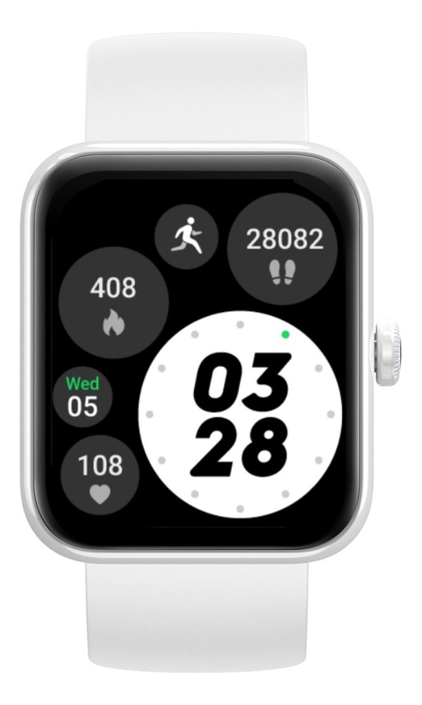 Reloj Smartwatch Lhotse Live 206 Mini 40mm White (estudio)