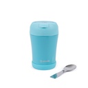 Termo Comida 400ml Azul Cuchara Acero Inox Simplit (estudio)