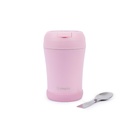 Termo Comida 400ml Rosado Cuchara Acero Inox Simplit (estudio)