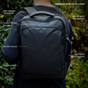 Mochila Notebook Ejecutiva Prime Lite Impermeable 18L LEVO