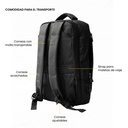 Mochila Notebook Ejecutiva Prime Lite Impermeable 18L LEVO