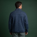 Polar Hombre Tejido Térmico Anti-peeling Middle Lhotse azul estudio espalda