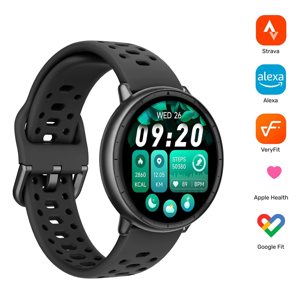 Reloj Smartwatch GPS Shar T1 43,5mm Lhotse lhotse-smartwatch-gt1-GW-BK-04