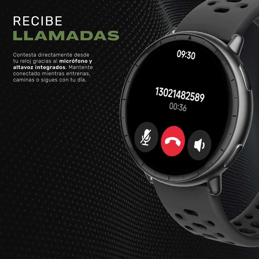 Reloj Smartwatch GPS Shar T1 43,5mm Lhotse lhotse-smartwatch-gt1-GW-BK-07