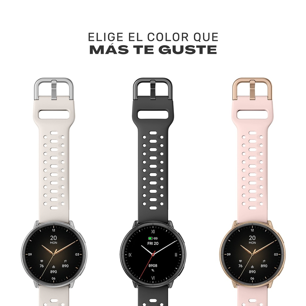 Reloj Smartwatch GPS Shar T1 43,5mm Lhotse lhotse-smartwatch-gt1-GW-BK-09