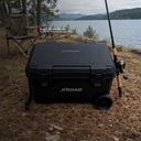 Cooler Portátil 50L con Ruedas Negro Xroad 4
