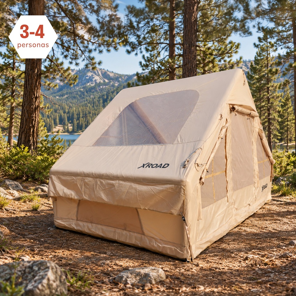 Carpa Inflable 4 Personas 3 Estaciones Impermeable Xroad 2