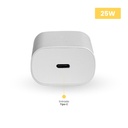 Cargador Super Rápido 25W + Cable De Carga Rápida 1Mt LEVO