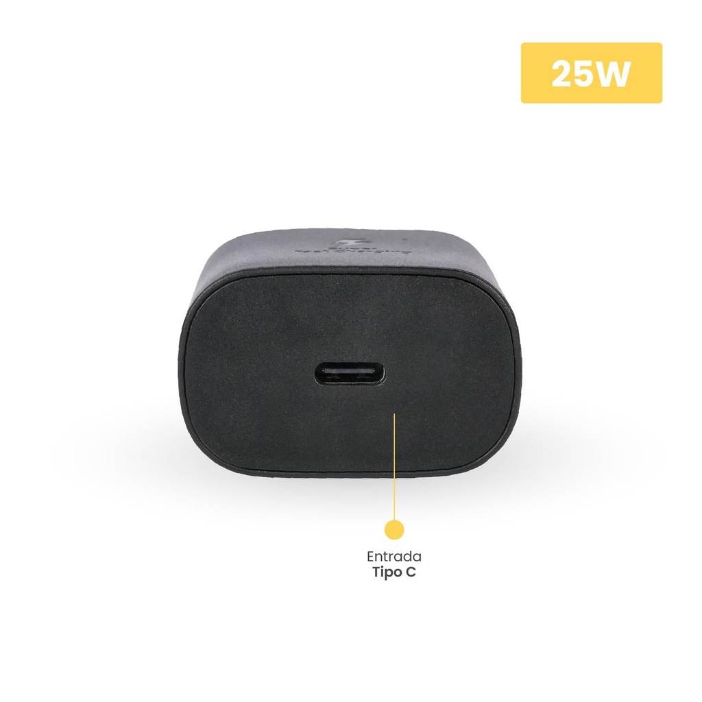 Cargador Super Rápido 25W + Cable De Carga Rápida 1Mt LEVO