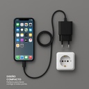 Cargador Super Rápido 25W + Cable De Carga Rápida 1Mt LEVO