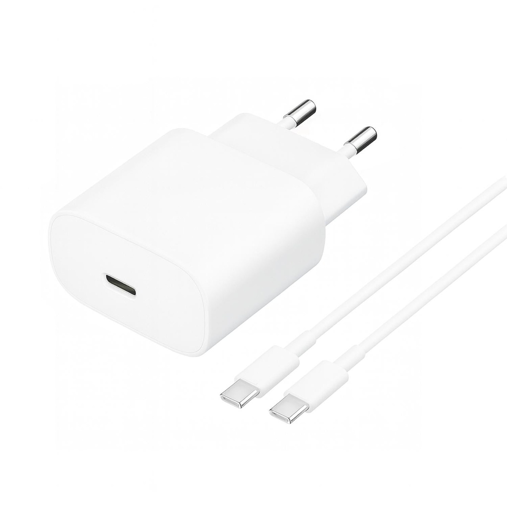 Cargador Ultra Rápido 45W + Cable De Carga Rápida 1Mt LEVO