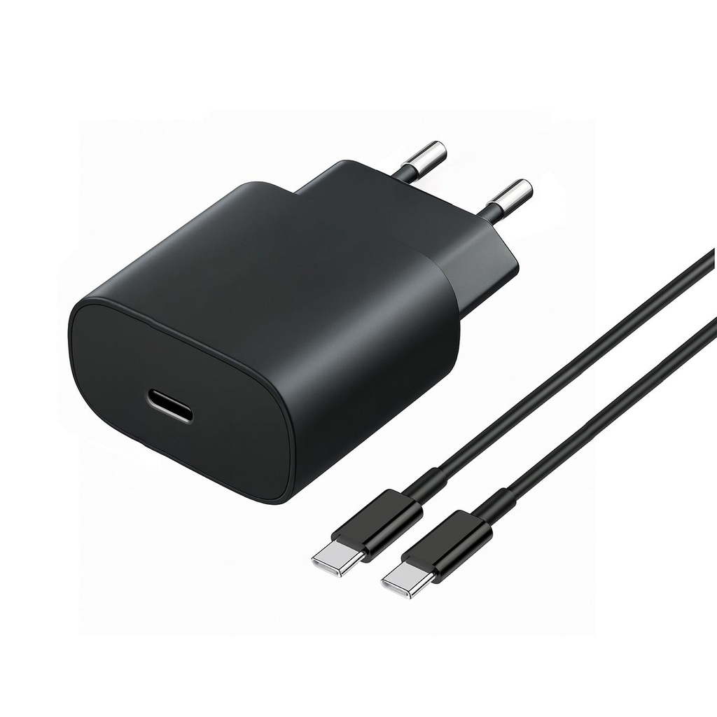 Cargador Ultra Rápido 45W + Cable De Carga Rápida 1Mt LEVO