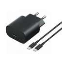 Cargador Ultra Rápido 45W + Cable De Carga Rápida 1Mt LEVO