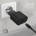 Cargador Ultra Rápido 45W + Cable De Carga Rápida 1Mt LEVO