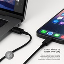 Cargador Ultra Rápido 45W + Cable De Carga Rápida 1Mt LEVO