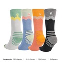 Calcetines Deportivos Corte Largo Andor 4 Pares Lhotse