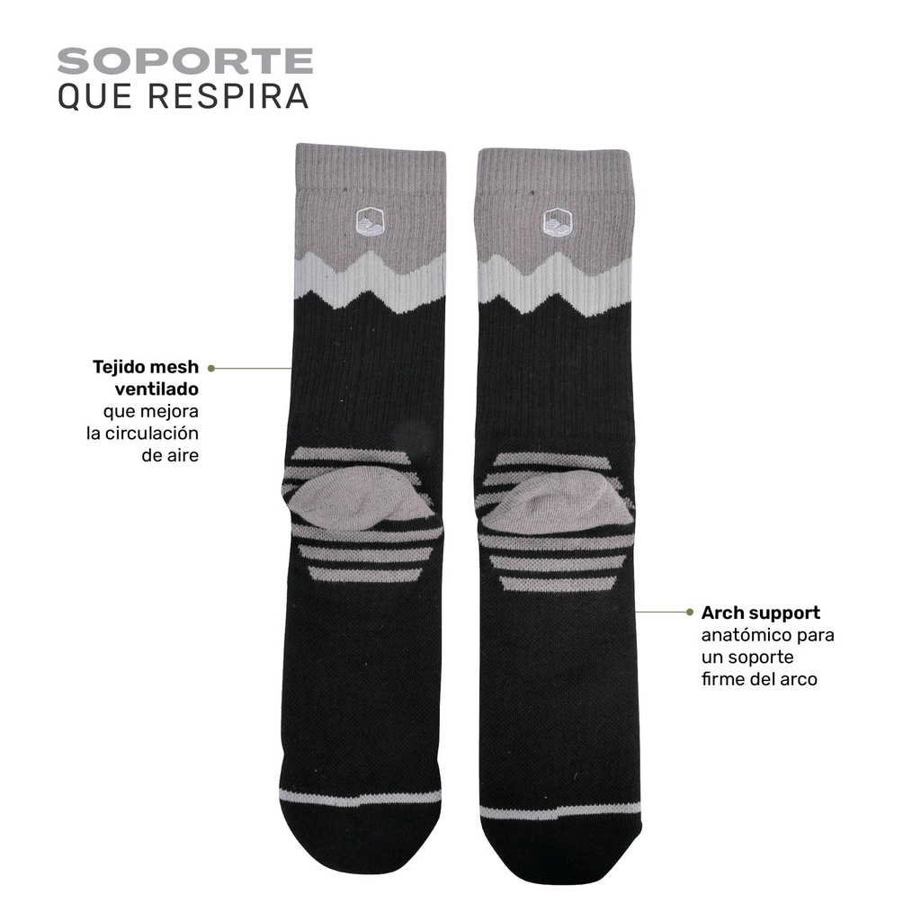 Calcetines Deportivos Corte Largo Andor 4 Pares Lhotse