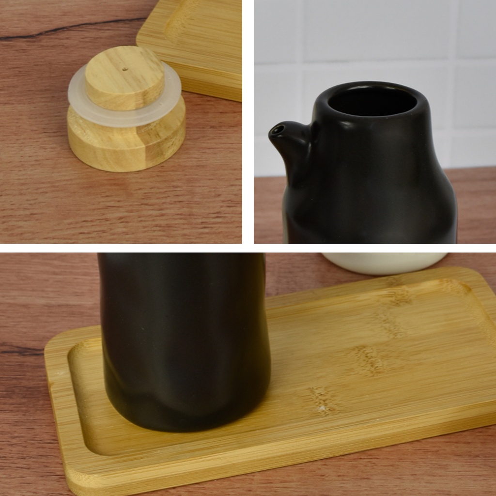 Tapa de madera con su sello de silicona