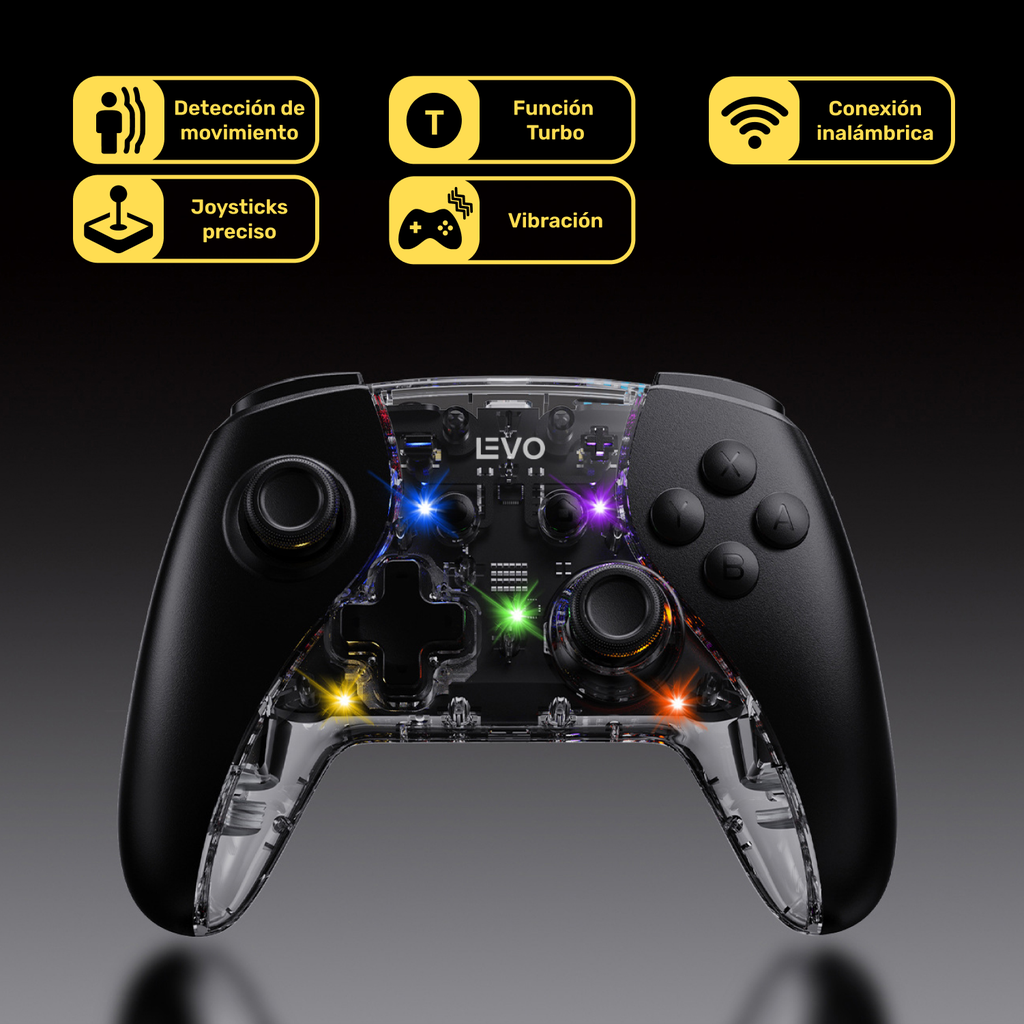 Control LEVO Pro con carcasa translúcida
