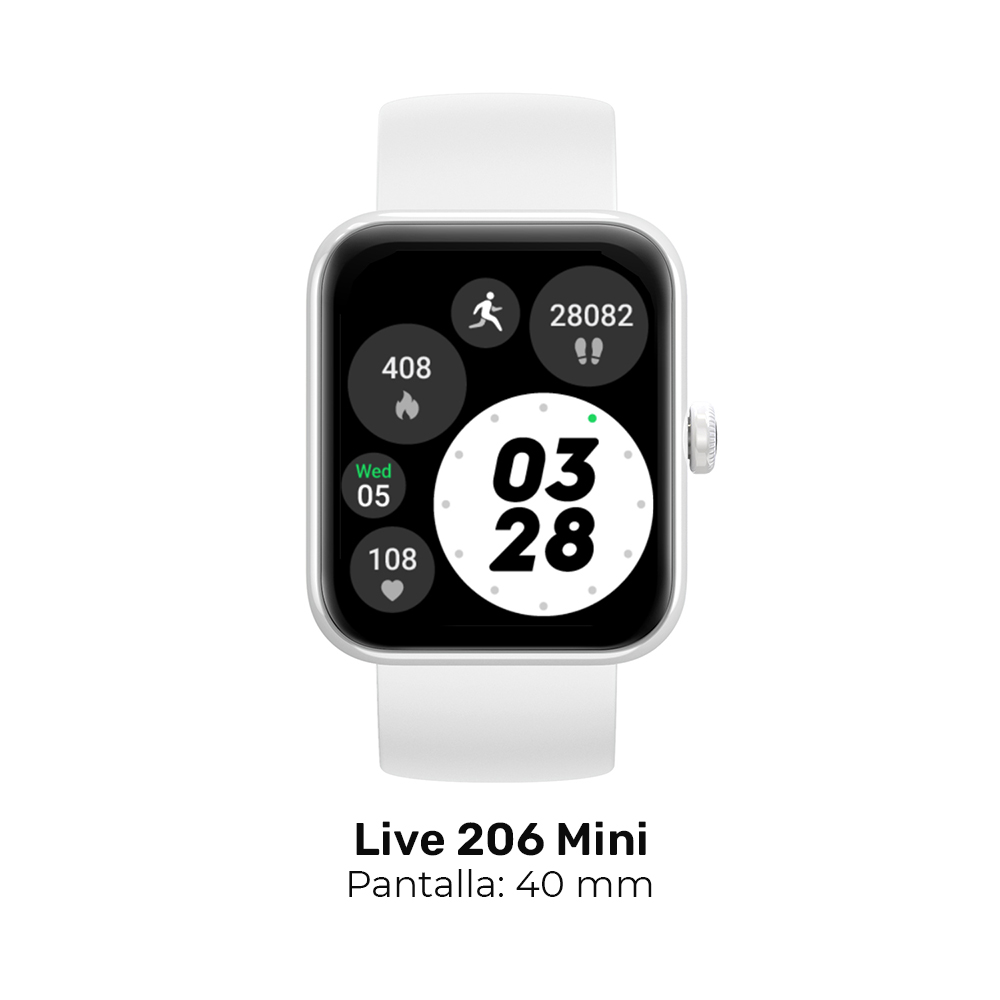 La pantalla con la actividad del día