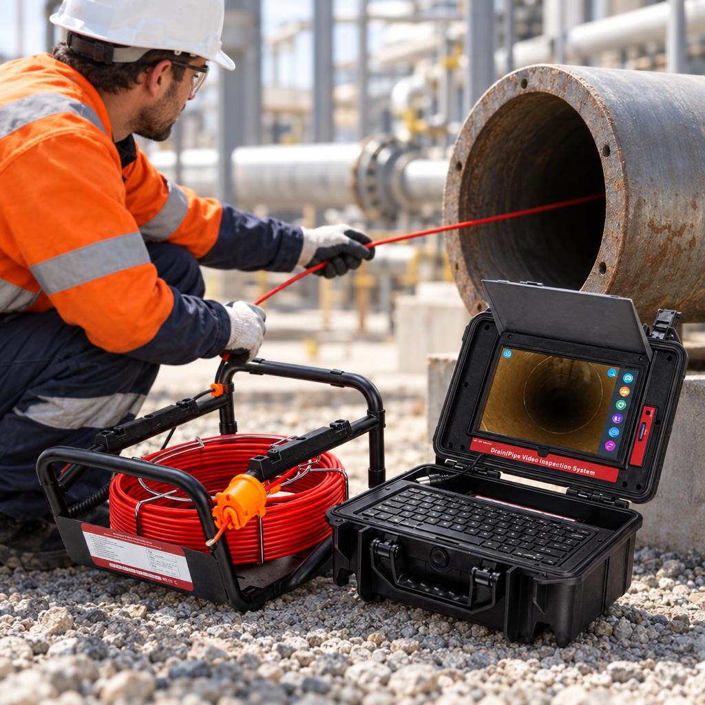 Cámara de Inspección Baroscopio con Sonda 20 Mts TP9607F Innovate-k