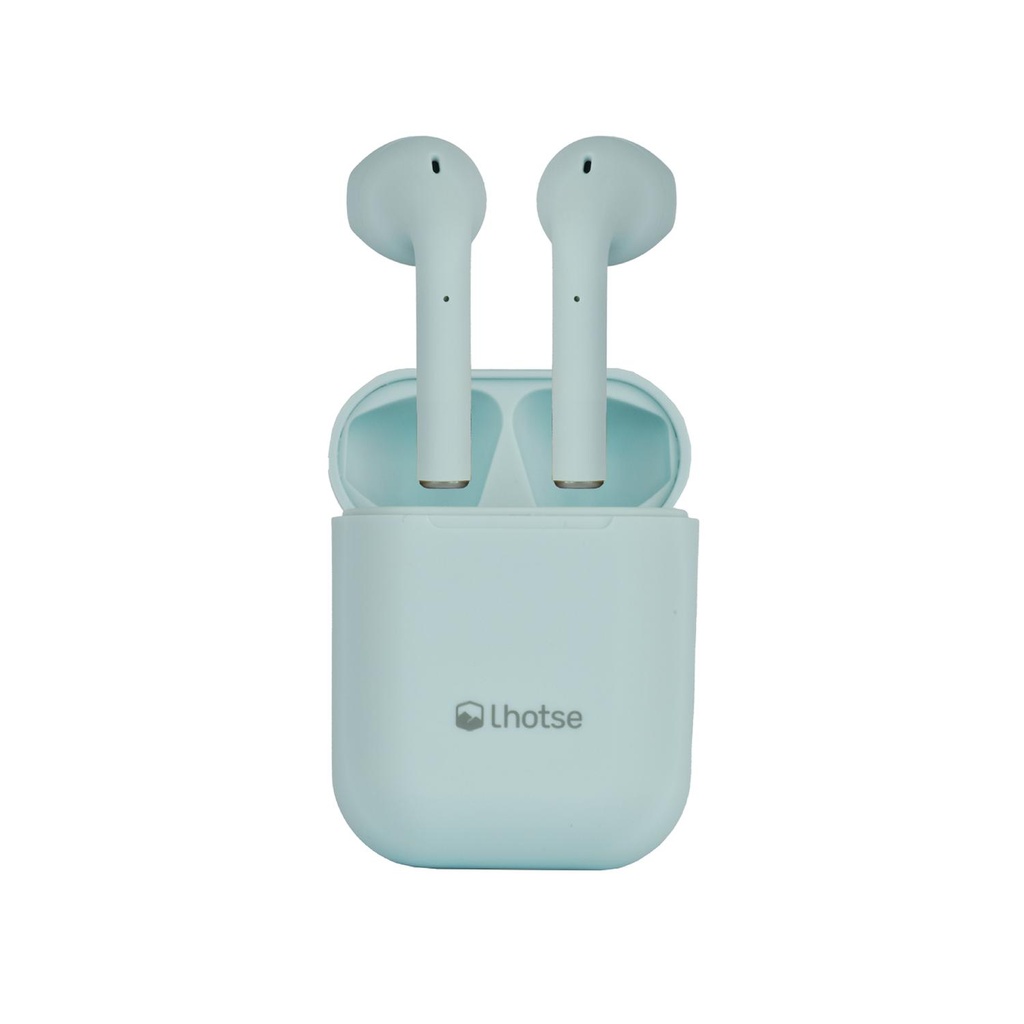 Audífonos Lhotse Bluetooth Inalámbrico Rm12 Celeste
