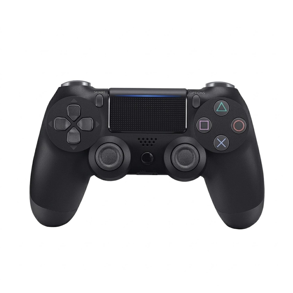 Control Joystick Inalámbrico doble Shock P4 Negro Levo